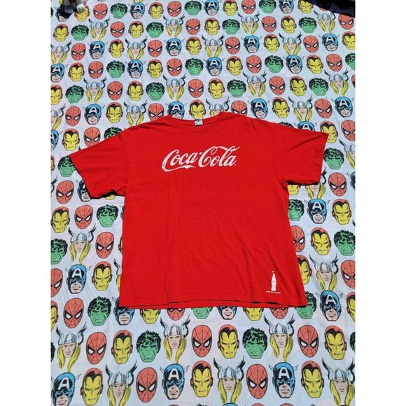 Vintage Other - Vintage Y2k Coca-Cola T Shirt XL 90s Skater Hiphop Streetwear Graffiti Hype...